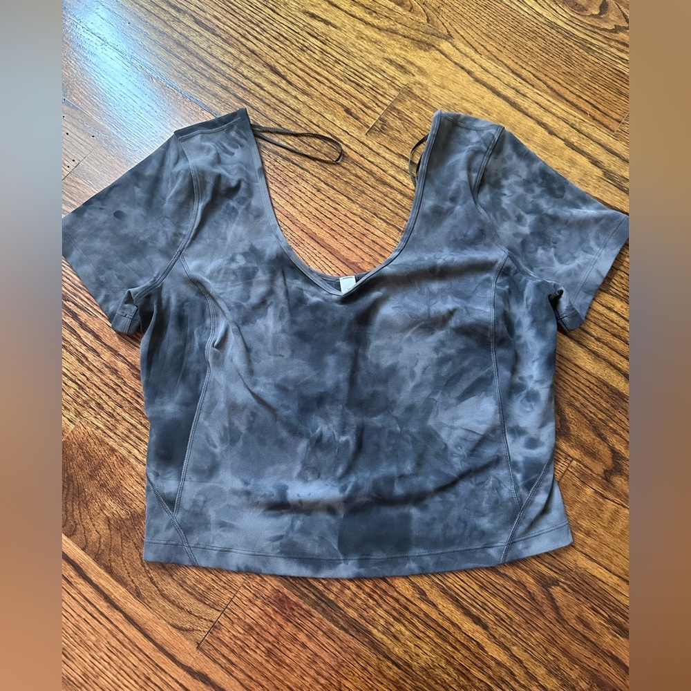 Lululemon Align Tee Tie Dye Size 10